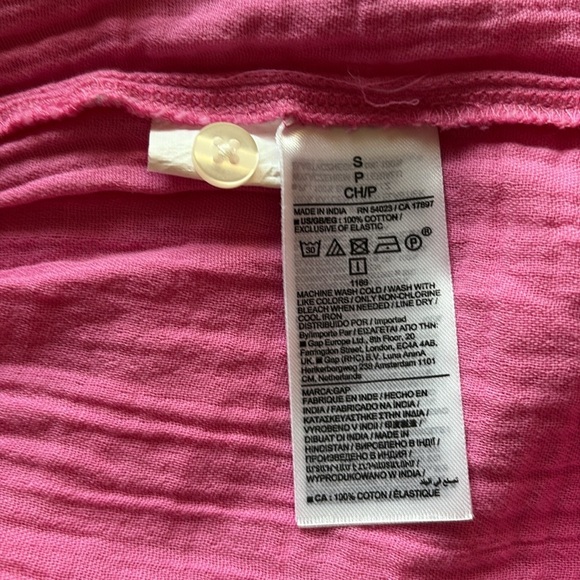 NWT GAP 100% Cotton Puff Sleeve Ruffled Dress - Picture 7 of 10